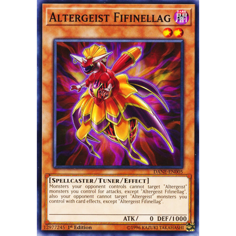 Yu-Gi-Oh TCG DANE-EN005 C Altergeist Fifinellag Dark Neostorm