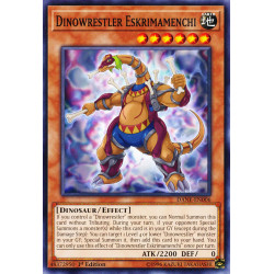 Yu-Gi-Oh TCG DANE-EN006 C Dinowrestler Eskrimamenchi Dark Neostorm