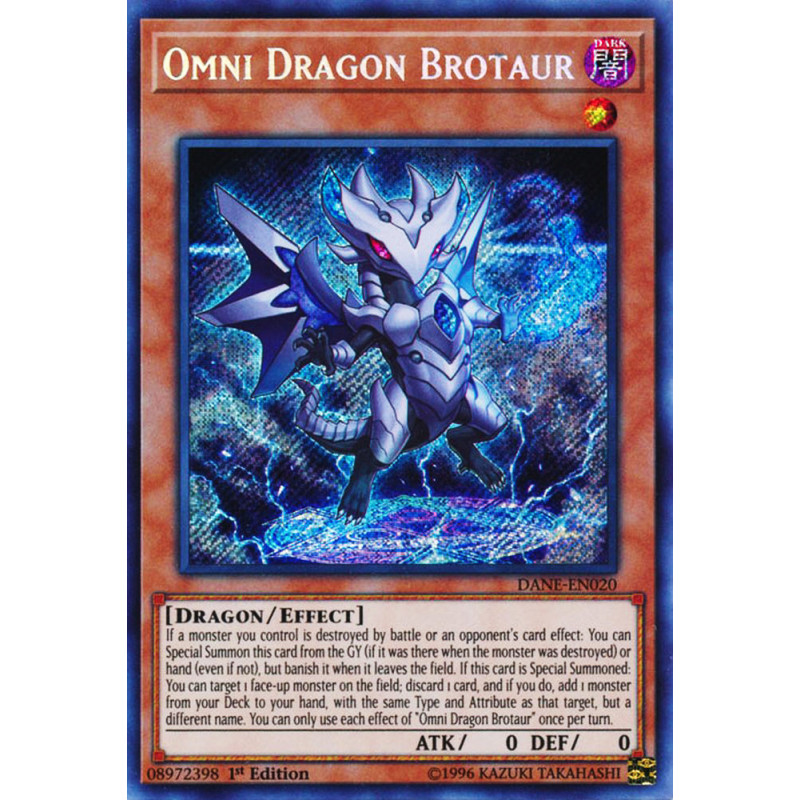 Yu-Gi-Oh TCG DANE-EN020 SE Omni Dragon Brotaur Dark Neostorm