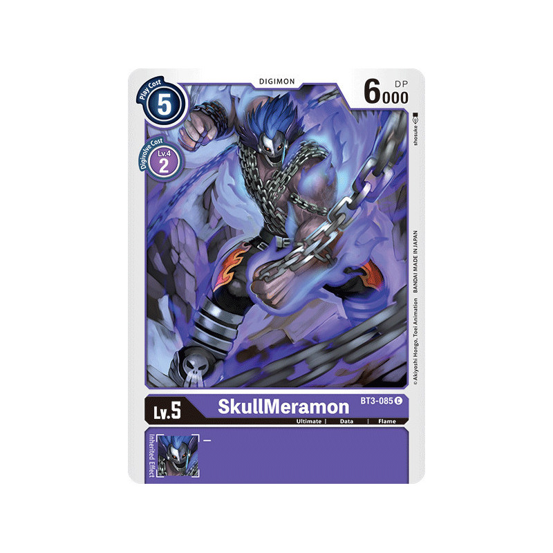 Digimon_TCG_BT3-085_SkullMeramon_Common_Union_Impact_Card_Game
