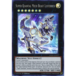 Yu-Gi-Oh TCG DANE-EN037 SR Super Quantal Mech Beast Lusterrex Dark Neostorm