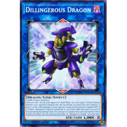 Yu-Gi-Oh TCG DANE-EN041 C Dillingerous Dragon Dark Neostorm