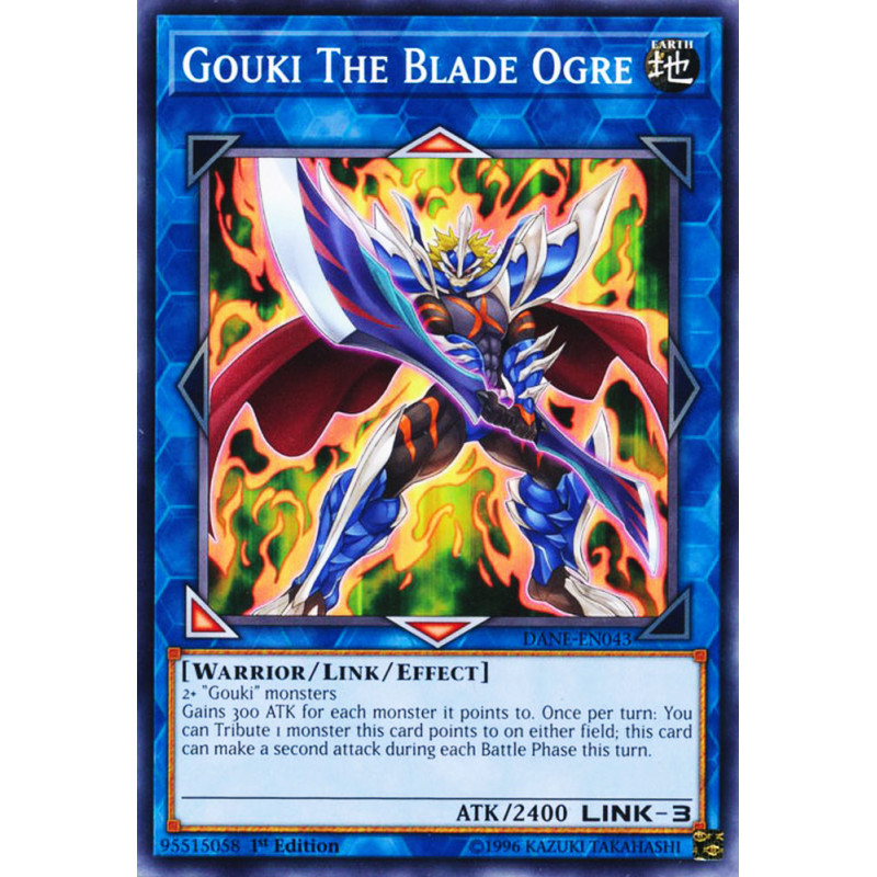 Yu-Gi-Oh TCG DANE-EN043 C Gouki The Blade Ogre Dark Neostorm