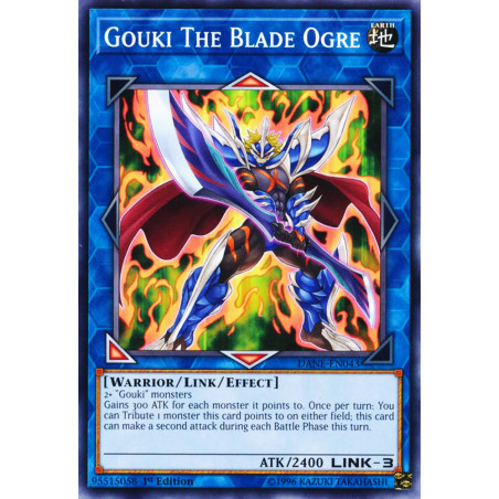 Yu-Gi-Oh TCG DANE-EN043 C Gouki The Blade Ogre Dark Neostorm