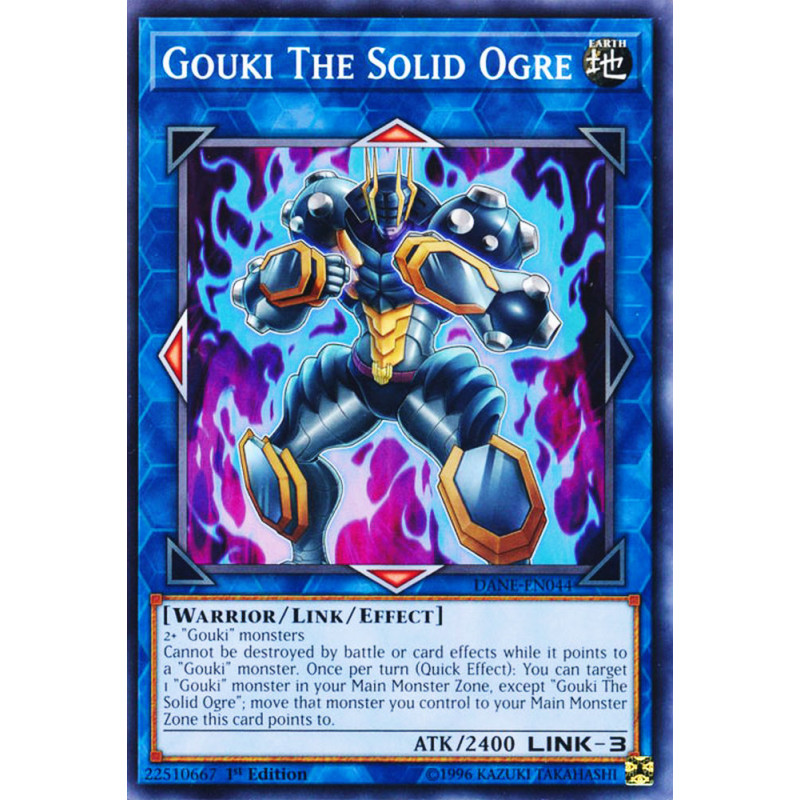 Yu-Gi-Oh TCG DANE-EN044 C Gouki The Solid Ogre Dark Neostorm