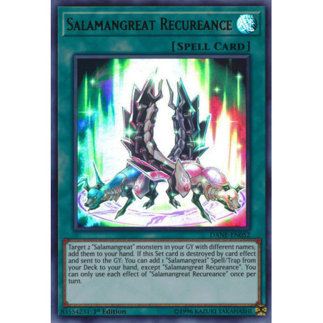 Yu-Gi-Oh TCG DANE-EN052 UR Salamangreat Recureance Dark Neostorm