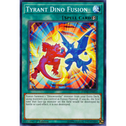 Yu-Gi-Oh TCG DANE-EN053 C Tyrant Dino Fusion Dark Neostorm
