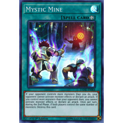 Yu-Gi-Oh TCG DANE-EN064 SR Mystic Mine Dark Neostorm