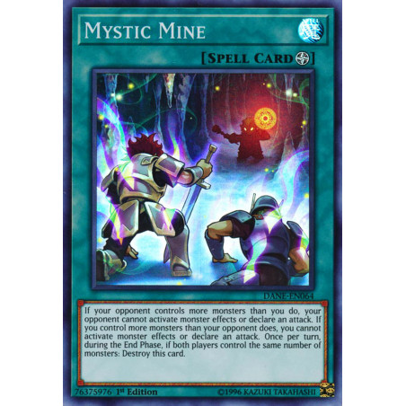 Yu-Gi-Oh TCG DANE-EN064 SR Mystic Mine Dark Neostorm