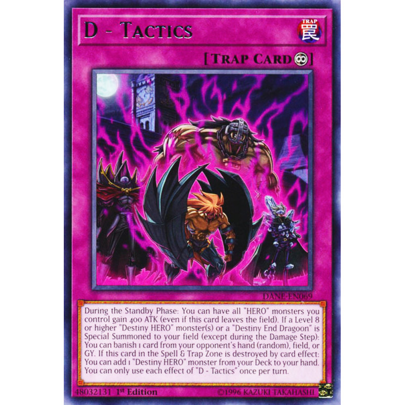 Yu-Gi-Oh TCG DANE-EN069 R D - Tactics Dark Neostorm