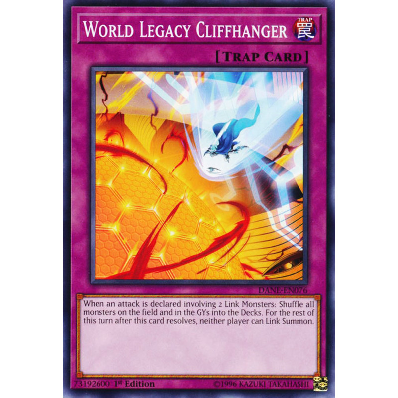 Yu-Gi-Oh TCG DANE-EN076 C World Legacy Cliffhanger Dark Neostorm