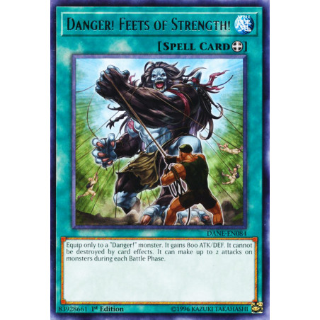 Yu-Gi-Oh TCG DANE-EN084 R Danger! Feets of Strength! Dark Neostorm