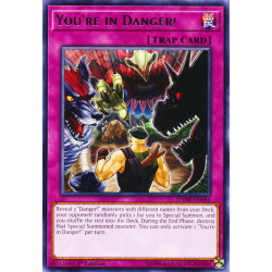 Yu-Gi-Oh TCG DANE-EN085 R You're in Danger! Dark Neostorm