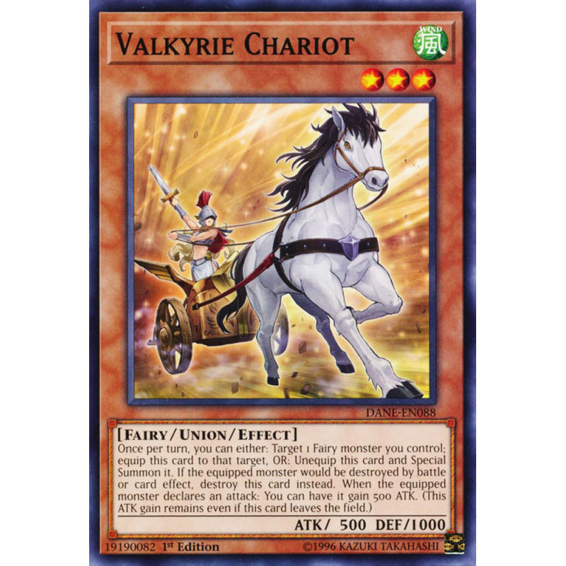 Yu-Gi-Oh TCG DANE-EN088 C Valkyrie Chariot Dark Neostorm