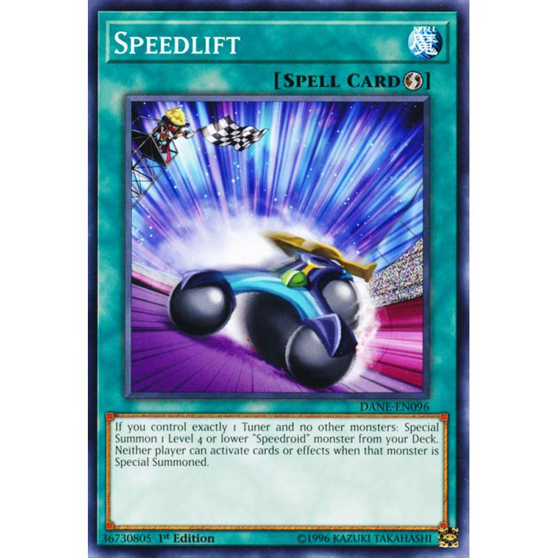 Yu-Gi-Oh TCG DANE-EN096 C Speedlift Dark Neostorm