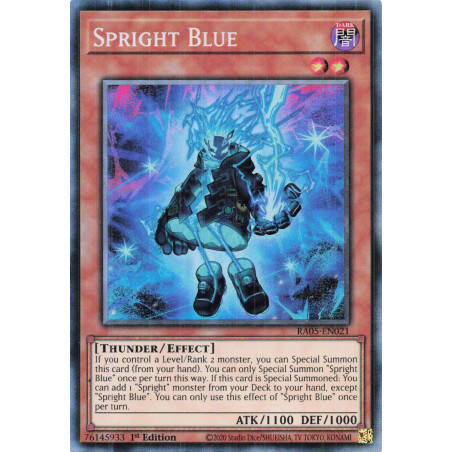 Yu-Gi-Oh TCG RA05-EN021 CR Spright Blue Collector's Rare Rarity Collection 5