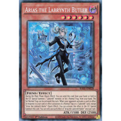 Yu-Gi-Oh TCG RA05-EN028 CR Arias the Labrynth Butler Collector's Rare Rarity Collection 5