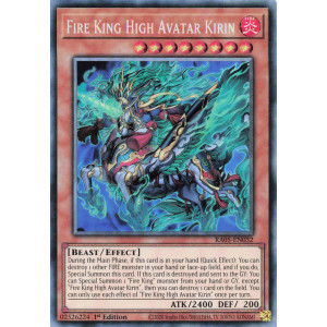 Yu-Gi-Oh TCG RA05-EN032 CR Fire King High Avatar Kirin Collector's Rare Rarity Collection 5