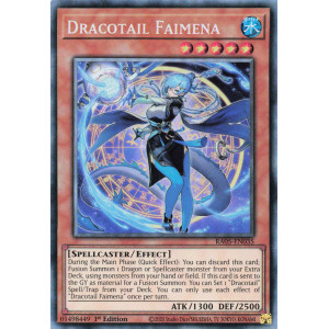 Yu-Gi-Oh TCG RA05-EN035 CR Dracotail Faimena Collector's Rare Rarity Collection 5