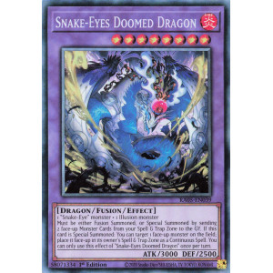 Yu-Gi-Oh TCG RA05-EN039 CR Snake-Eyes Doomed Dragon Collector's Rare Rarity Collection 5