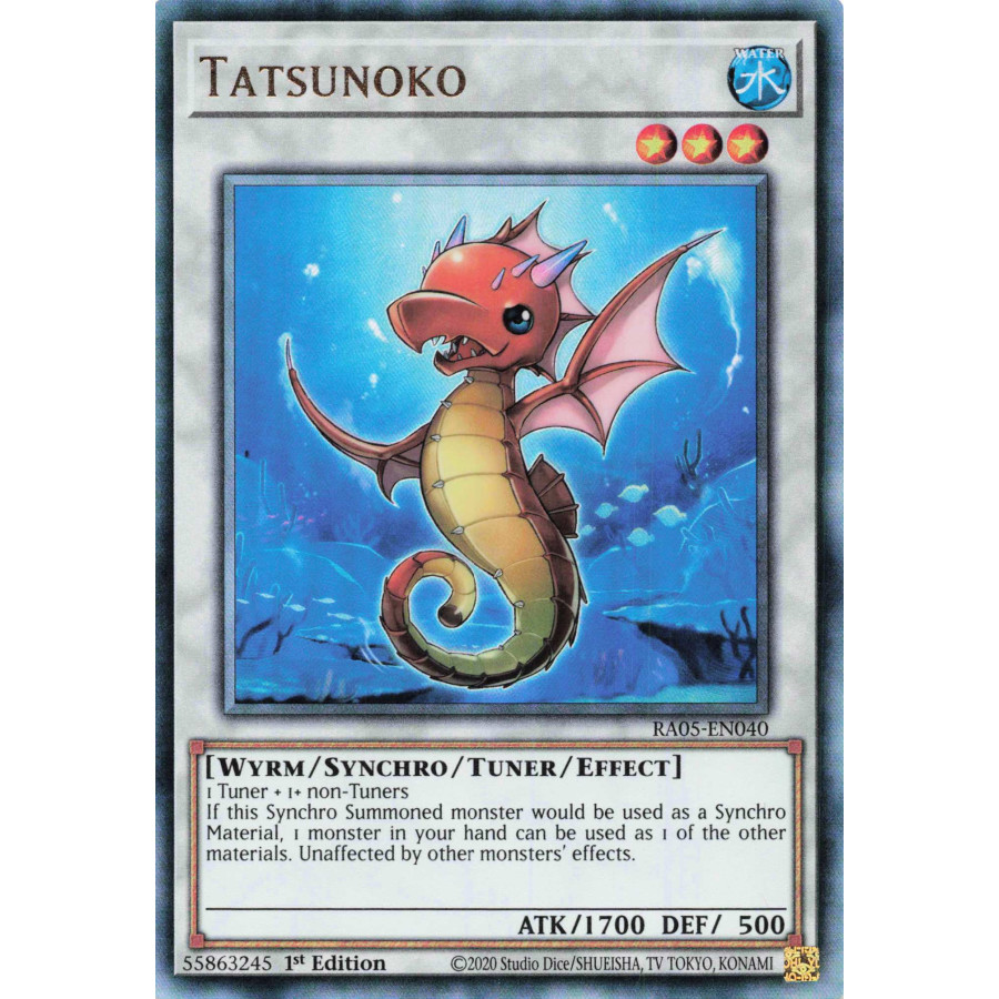 Yu-Gi-Oh TCG RA05-EN040 CR Tatsunoko Collector's Rare Rarity Collection 5