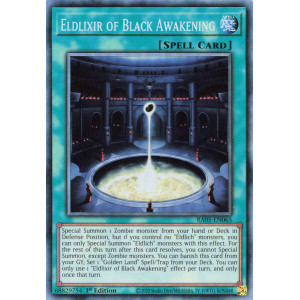 Yu-Gi-Oh TCG RA05-EN065 CR Eldlixir of Black Awakening Collector's Rare Rarity Collection 5