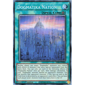 Yu-Gi-Oh TCG RA05-EN066 CR Dogmatika Nation Collector's Rare Rarity Collection 5