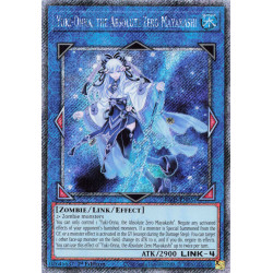 Yu-Gi-Oh TCG RA05-EN057 PS Yuki-Onna, the Absolute Zero Mayakashi Platinum Secret Rare Rarity Collection 5