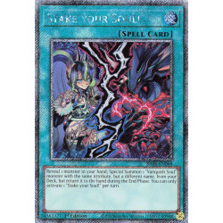 Yu-Gi-Oh TCG RA05-EN069 PS Stake your Soul! Platinum Secret Rare Rarity Collection 5