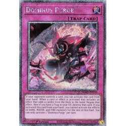 Yu-Gi-Oh TCG RA05-EN150 PS Dominus Purge Platinum Secret Rare Rarity Collection 5