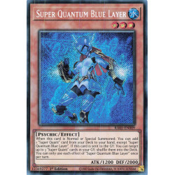Yu-Gi-Oh TCG RA05-EN009 SE Super Quantum Blue Layer Secret Rare Rarity Collection 5