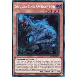 Yu-Gi-Oh TCG RA05-EN011 SE Souleating Oviraptor Secret Rare Rarity Collection 5