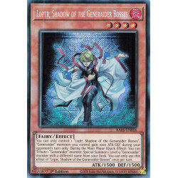 Yu-Gi-Oh TCG RA05-EN016 SE Loptr, Shadow of the Generaider Bosses Secret Rare Rarity Collection 5