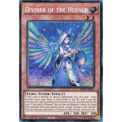 Yu-Gi-Oh TCG RA05-EN017 SE Diviner of the Herald Secret Rare Rarity Collection 5
