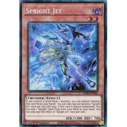 Yu-Gi-Oh TCG RA05-EN022 SE Spright Jet Secret Rare Rarity Collection 5