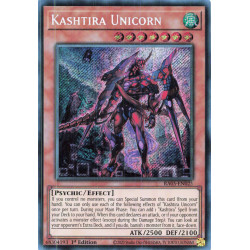 Yu-Gi-Oh TCG RA05-EN025 SE Kashtira Unicorn Secret Rare Rarity Collection 5