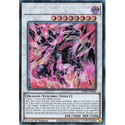 Yu-Gi-Oh TCG RA05-EN044 SE Scarred Dragon Archfiend Secret Rare Rarity Collection 5