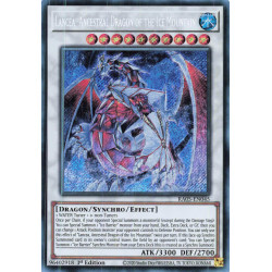 Yu-Gi-Oh TCG RA05-EN045 SE Lancea, Ancestral Dragon of the Ice Mountain Secret Rare Rarity Collection 5
