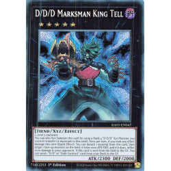 Yu-Gi-Oh TCG RA05-EN047 SE D/D/D Marksman King Tell Secret Rare Rarity Collection 5