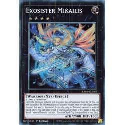 Yu-Gi-Oh TCG RA05-EN050 SE Exosister Mikailis Secret Rare Rarity Collection 5