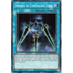 Yu-Gi-Oh TCG RA05-EN059 SE Swords of Concealing Light Secret Rare Rarity Collection 5