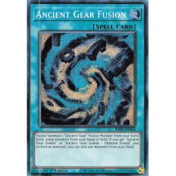 Yu-Gi-Oh TCG RA05-EN063 SE Ancient Gear Fusion Secret Rare Rarity Collection 5