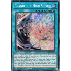 Yu-Gi-Oh TCG RA05-EN067 SE Branded in High Spirits Secret Rare Rarity Collection 5