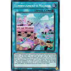 Yu-Gi-Oh TCG RA05-EN073 SE Yummyusment☆Mignon Secret Rare Rarity Collection 5