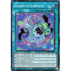 Yu-Gi-Oh TCG RA05-EN074 SE Yummy☆Surprise Secret Rare Rarity Collection 5