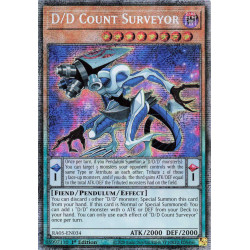 Yu-Gi-Oh TCG RA05-EN034 STAR D/D Count Surveyor Starlight Rare Rarity Collection 5
