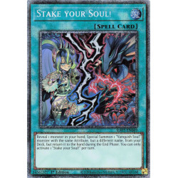 Yu-Gi-Oh TCG RA05-EN069 STAR Stake your Soul! Starlight Rare Rarity Collection 5
