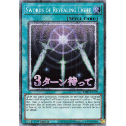 Yu-Gi-Oh TCG RA05-EN109 STAR Swords of Revealing Light (stamp artwork) Starlight Rare Rarity Collection 5