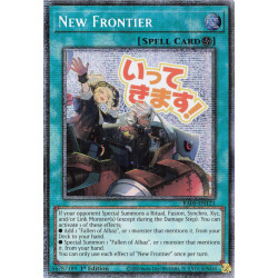Yu-Gi-Oh TCG RA05-EN121 STAR New Frontier (stamp artwork) Starlight Rare Rarity Collection 5