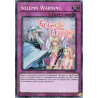 Yu-Gi-Oh TCG RA05-EN126 STAR Solemn Warning (stamp artwork) Starlight Rare Rarity Collection 5